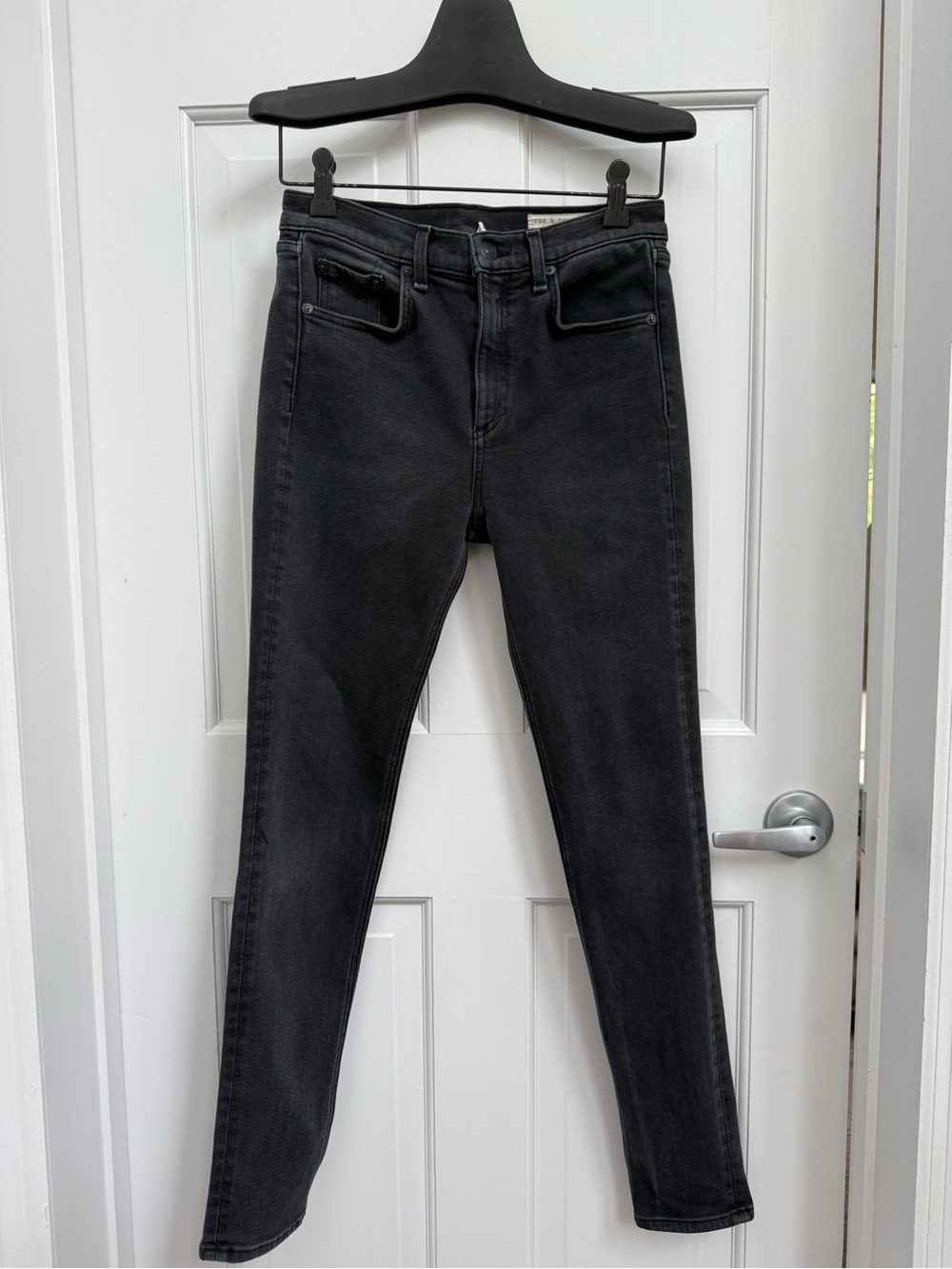 rag & bone Women's Black Skinny Jeans
